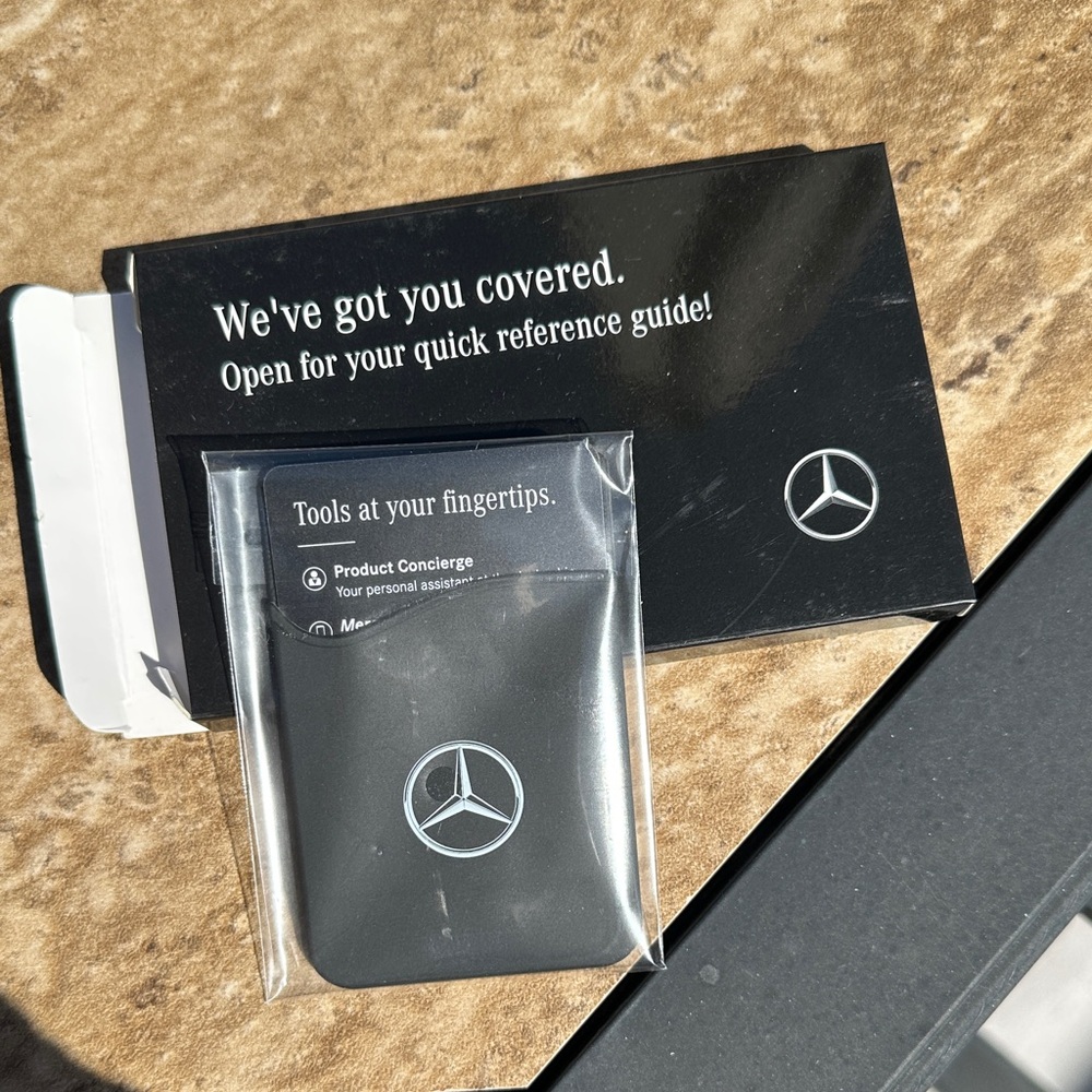 Mercedes-Benz Black Card Holder